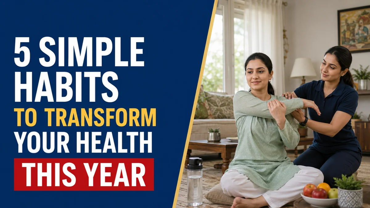 5 simple habits to transform your health this year with physiotherapy home exercise guidance for better movement and wellness